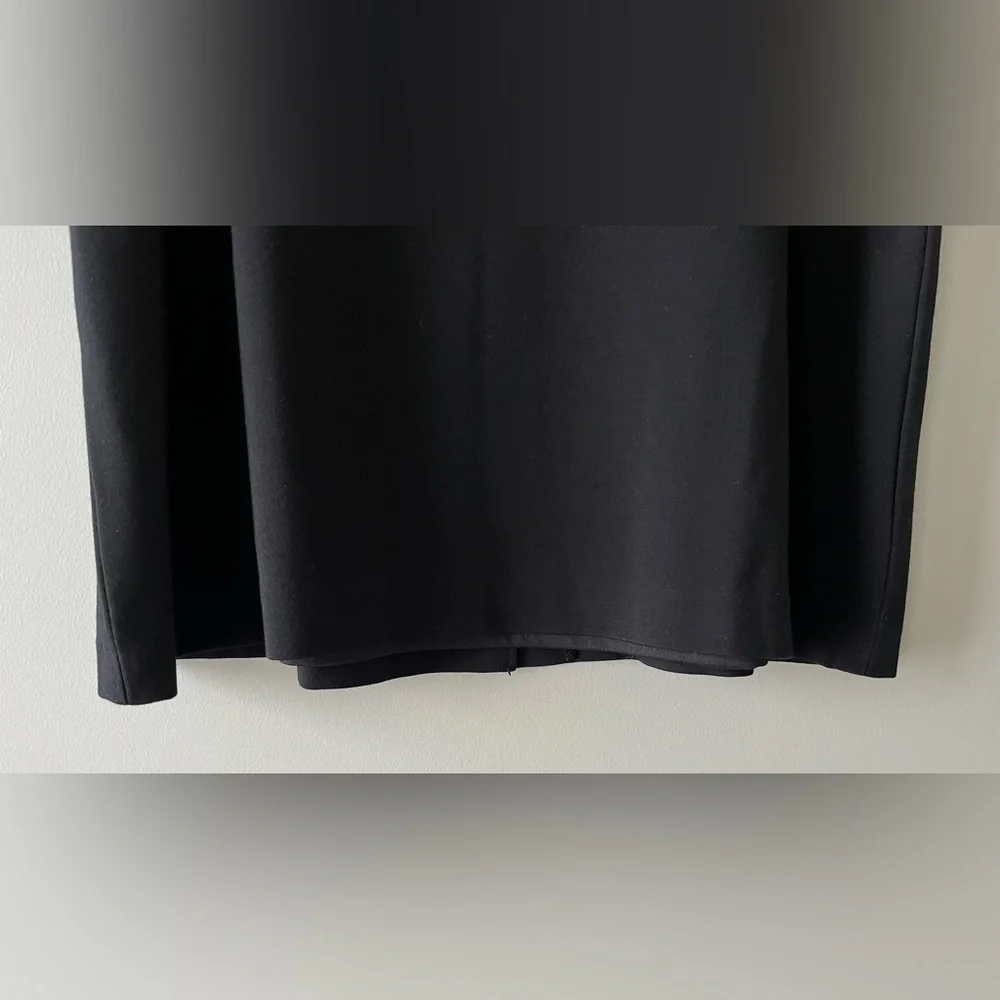 Conrad C Black A-Line Skirt with Stretch Size 18 Noir Essential Business Casual - Picture 3 of 11
